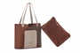 Lucky Bees Bolso Tote en Tan y Mink